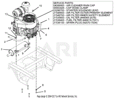 Engine - Kawasaki FX730