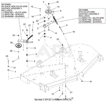 Idlers And Sheaves - 72-Inch Deck