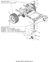 Casters And Tires - 60&quot; And 72&quot;