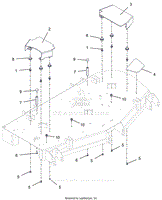 Parts List 4 - Belt Covers - 52 And 60