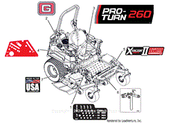 Parts List 10 - Decals - Style -Non-EFI 60