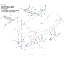 Parts List 26 - Stabilizer Arms and Baffles - 52