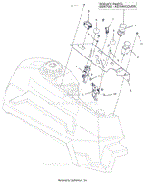 Parts List 8 - Control Panel - Kawasaki FX850