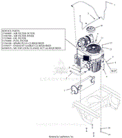 Parts List 17 - Engine - Kawasaki FX921