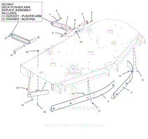 Parts List 26 - Stabilizer Arms and Baffles - 72