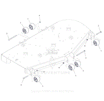 Parts List 3 - Anti-Scalp Wheels 72 Inch