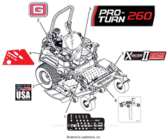 Parts List 10 - Decals - Style - EFI - 60 Inch