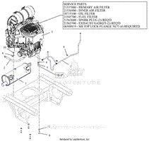 Parts List 17 - Engine - Kohler EFI