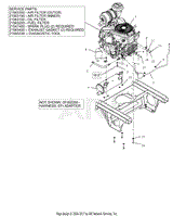 Engine - Yamaha MX775V EFI