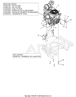 Engine - Yamaha MX825V EFI