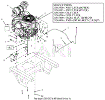 Engine - Yamaha MX825V