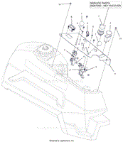 Parts List 8 - Control Panel - Yamaha Non-EFI