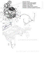 Parts List 17 - Engine - Yamaha MX825V