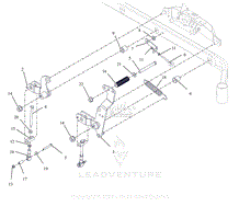 Parts List 12 - Deck Lift - Right Hand