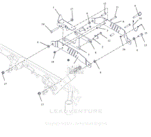 Parts List 13 - Deck Lift - Right Hand (Continued)