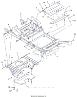 Parts List 18 - Frame - 72 and 60 Mach One