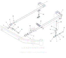 Parts List 12 - Deck Lift - LH