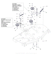 Parts List 20 - Idlers and Sheaves - 60 Inch