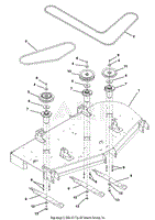 Deck, Belts, Blades and Spindles