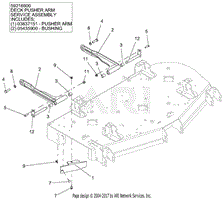 Deck Mount - 52&quot; Deck