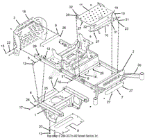 Frame, Bumper, Sub-Frame And Footplate 72-Inch