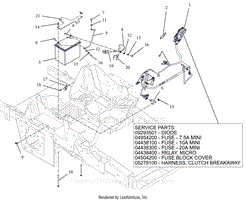 Parts List 17 - Electrical - Kawasaki