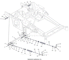 Parts List 21 - Park Brake - Lower