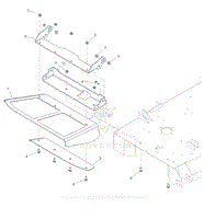 Parts List 16 - Discharge Chute - 52 Inch, 60 Inch, and 72 Inch