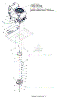 Parts List 18 - Engine - Kohler ZT740