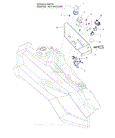 Parts List 8 - Control Panel - RH - Kohler ZT740 and Kawasaki FX921