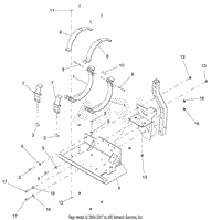 LP Tank Brackets - Left Hand