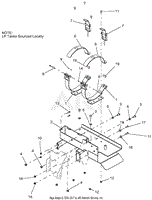 LP Tank Brackets - Right Hand