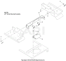 LP Tank Brackets - Center