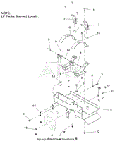 LP Tank Brackets - Right Hand