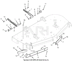 Deck Mount - 72 Inch