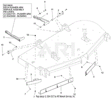 Stabilizer Arms And Baffles - 72 Inch