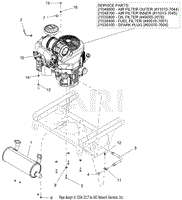 Engine - Kawasaki FX 1000