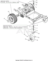 Casters And Tires - 52&quot;