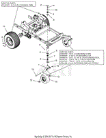 Casters and Tires - 52&quot;