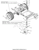 Casters And Tires - 60&quot; And 72&quot;