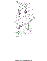 Deck, Belts, Blades, and Spindles - 72&quot;