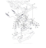 Parts List 12 - Deck Lift - 52 Inch and 60 Inch