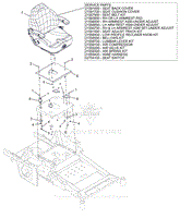 Parts List 25 - Seat and Seat Mount - Air Ride Seat