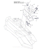 Parts List 8 - Control Panel - RH - Kohler ZT740 and Kawasaki FX921V