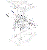 Parts List 12 - Deck Lift - 72 Inch