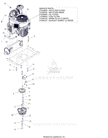 Parts List 17 - Engine - Kawasaki FX1000