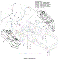 Parts List 19 - Fuel Tanks - Kawasaki - EFI