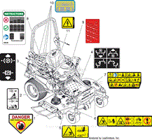 Parts List 8 - Decal - Safety - SD