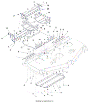 Parts List 12 - Discharge Chute - 60 Inch - RD