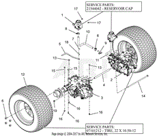 Rear Tires And Transaxles - 52&quot;